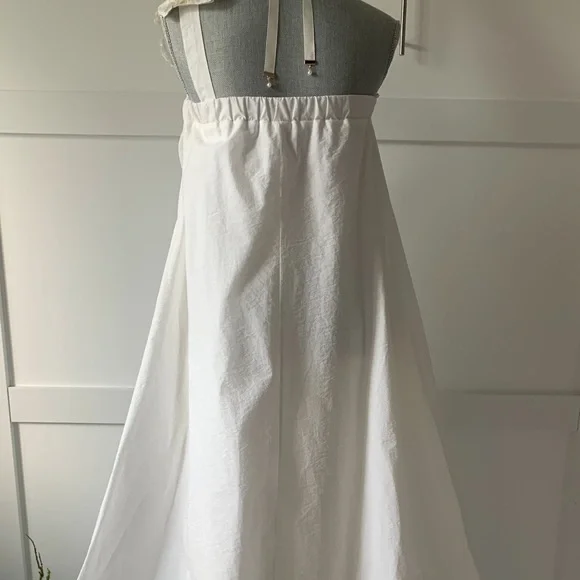 🔥🥰🔥🥰 Brunello Cucinelli one shoulder ivory gown size M - Picture 9 of 16